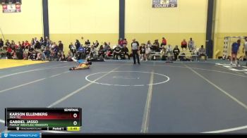 65 lbs Semifinal - Gabriel Jasso, Pursuit Wrestling Minnesota vs Karson Ellenberg, Pack 732