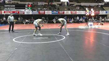138 lbs Placement (16 Team) - Cal Reynolds, Ridge vs Griffin Glenn, Delaware Military Academy