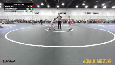 88 lbs Rr Rnd 4 - Wes Nickell, LWA 12U vs William Merkin, Best Trained 12U