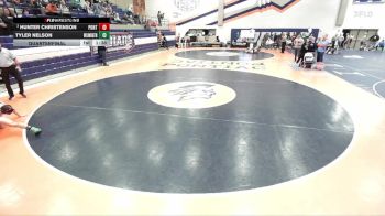 157 lbs Quarterfinal - Hunter Christenson, Pontiac vs Tyler Nelson, Wilmington