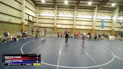 120 lbs Quarters & Wb (16 Team) - Trayton Forbes, Oregon 2 vs Joseph Whitford, Utah Black