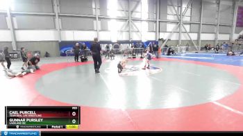 77 lbs Quarterfinal - Gunnar Pursley, Lakeland WC vs Cael Purcell, Team Real Life Wrestling