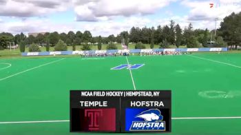 Replay: Temple vs Hofstra | Sep 3 @ 3 PM