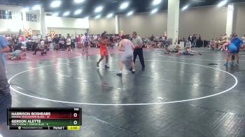 190 lbs Round 2 (10 Team) - Harrison Boshears, Indiana Smackdown Black vs Gerson Alette, Youth Impact Center Blue