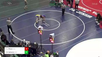 82 lbs Round Of 64 - Luis Moya, Parkland vs Rocco DeCario, Derry