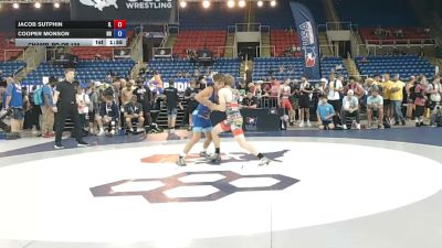 144 lbs Champ. Rd Of 128 - Jacob Sutphin, Illinois vs Cooper Monson, North Dakota