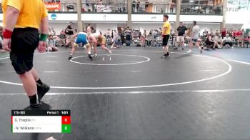 175-190 lbs Champ. Round 1 - Nathan Wilkens, Natural Athlete vs Giulio Traglia, Wichita Wrestling Club