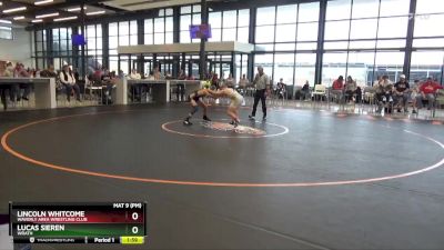 J-4 lbs Semifinal - Lincoln Whitcome, Waverly Area Wrestling Club vs Lucas Sieren, Wrath