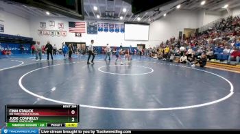 95 lbs Semifinal - Jude Connelly, Gering Junior High vs Finn Stalick, Big Horn Middle School