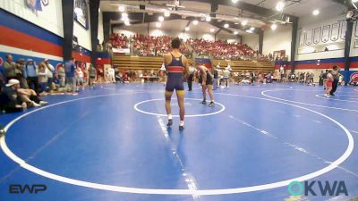 155 lbs Quarterfinal - Elijah Tolander, Team Tulsa Wrestling Club vs Kash Atchley, Claremore Wrestling Club