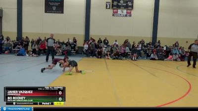 75 lbs Cons. Round 3 - Javier Vazquez, Minneapolis vs Bo Rooney, Outlaw Wrestling Club