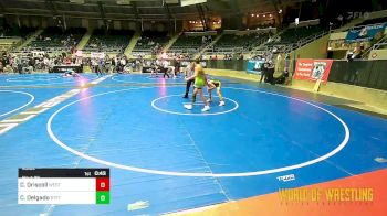 95 lbs Consi Of 16 #2 - Cannon Driscoll, Westshore Wrestling Club vs Cole Delgado, Standfast