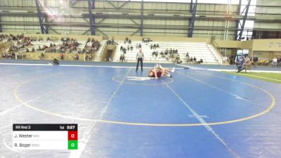 174B Rr Rnd 3 - Jed Wester, Minnesota vs Riggin Boger, South Dakota State