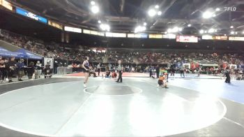 135 lbs Champ. Round 3 - Brynlee Mackay, Riverton vs Kahli Brown, Post Falls