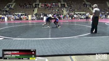 5A 190 lbs Quarterfinal - Landon Everett, Gulf Shores vs Lamont Gratton, Carver Birmingham