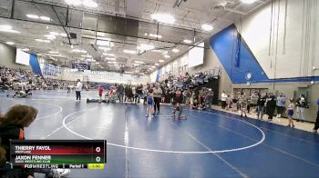 64 lbs Cons. Round 3 - Jaxon Fenner, Davis Wrestling Club vs Thierry Fayol, Westlake