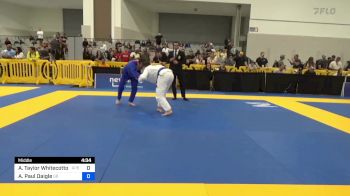 Andrew Taylor Whitecotton vs Ashton Paul Daigle 2024 World Masters IBJJF Jiu-Jitsu Championship