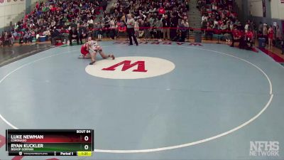 150 lbs Quarterfinal - Ryan Kuckler, Bishop Gorman vs Luke Newman, Coronado