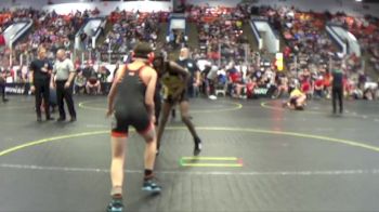 126 lbs Cons. Semi - Jamir Goss, Waverly Lions vs Brody Briggs, Fenton WC