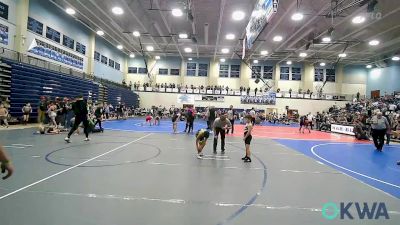 75 lbs Quarterfinal - Will Lewallen, III, Bentonville Wrestling Club vs Matthew Martinez, Springdale Youth Wrestling Club