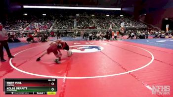 4A-138 lbs Quarterfinal - Kolbe Merritt, Star Valley vs Tripp Vigil, Central