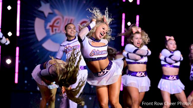 トップス cheer Extreme All Stars Advance In L6 Limited Senior XSmall Coed At