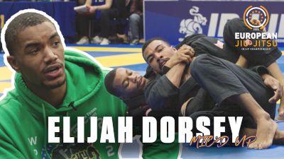 Elijah Dorsey Coaches Brother Corey Dorsey To Win At IBJJF Euros In Paris | Mic'd Up