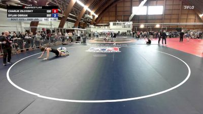 190B lbs Rr Rnd 3 - Charlie Zilcosky, Central Toronto Wrestling/harbord Collegiate vs Dylan Obrian, South Side