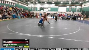165 lbs Semifinal - Alex Castellanos, Birdville vs Max Francis, Richardson Pearce