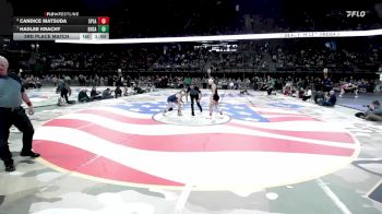 3rd Place Match - Hadlee Kracht, Bon Homme/Scotland/Avon vs Candice Matsuda, Spearfish