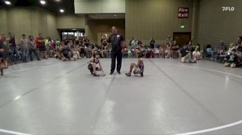 70 lbs Round 5 (8 Team) - Liam McCombs, Panhandle Pittbulls vs Reese Carter, Williamson County WC