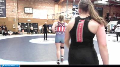 145 lbs Round 1 - Cashlin Volkel, Kimberly vs Raegan Woolley, Warrior Wrestling Club