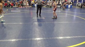 78 lbs Round Of 32 - Connor Dobson, Punxsutawney vs Linwood Eley, Greensburg Salem