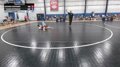 100 lbs Zakaria Sultanbik, Virginia vs Dakin Patterson, Kansas