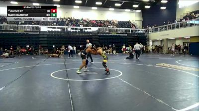 133 lbs Cons. Round 3 - Aaron Ly, Chabot College vs Mark Ramirez, Modesto Junior College