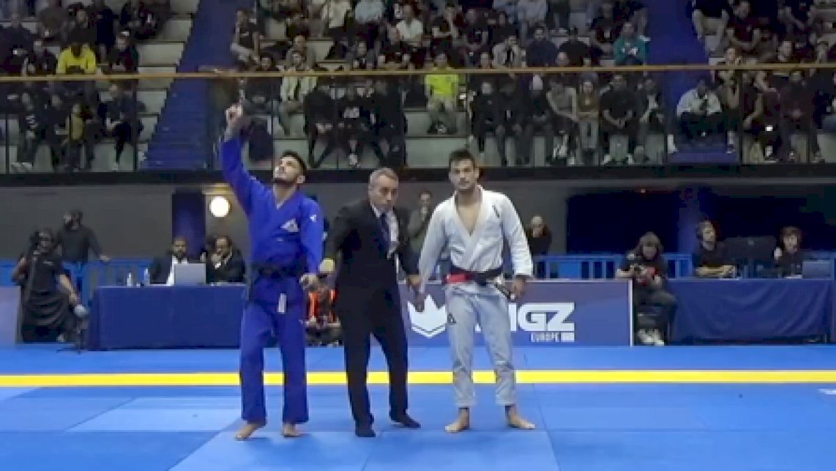 Upset At IBJJF Paris As Ademir Barretto Beats World Champ Isaac Doederlein