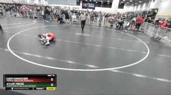 63 lbs Cons. Round 5 - Kyler Meese, Hawks Wrestling Club (Lincoln) vs Liam Hamacher, Pursuit Wrestling Minnesota