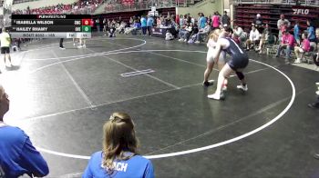 165 lbs Cons. Round 2 - Hailey Rhamy, Overton vs Isabella Wilson, Scottsbluff Wrestling Club