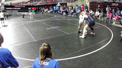 165 lbs Cons. Round 2 - Hailey Rhamy, Overton vs Isabella Wilson, Scottsbluff Wrestling Club