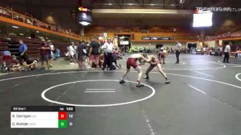 120 lbs Rr Rnd 1 - Shane Corrigan, Elite Athletic Club DZ vs Caleb Richter, Crazy Bad Rushmore?s