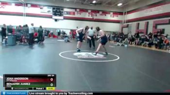 285 lbs Cons. Round 3 - Benjamin Juarez, Mead vs Joah Anderson, Mt Spokane