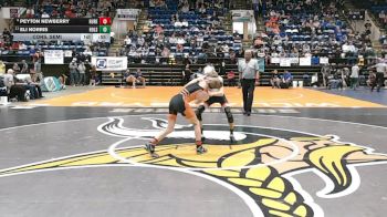 1 - 113 lbs Cons. Semi - Peyton Newberry, Rural Retreat vs Eli Norris, Holston