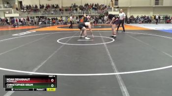 285 lbs Champ. Round 2 - Christopher Krum, Albion vs Noah Dehainaut, Muskingum