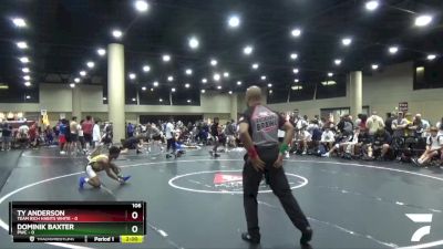 106 lbs Quarters & 3rd Wb (32 Team) - Dominik Baxter, PWC vs Ty Anderson, Team Rich Habits White