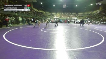 120 lbs Quarterfinal - Francisco Hernandez, Bullard vs Gabryel Juarez, Garces
