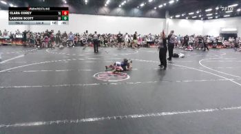 48 lbs Round 4 (8 Team) - Clara Corey, Team Gotcha vs Landon Scott, Level Up Wrestling