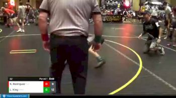 52 lbs Round 3 (6 Team) - Liam King, Show Me National Team vs Kevin Rodriguez, The Untouchables Purple