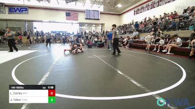 145-165 lbs Rr Rnd 3 - Lorna Carley, Mannford Pirate Youth Wrestling vs Joey Tabor, Tonkawa Takedown Club