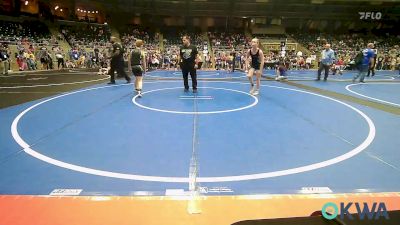 105 lbs Consi Of 8 #1 - Hudson Fryar, Team Choctaw vs John Deboer IV, Black Fox Wrestling Club