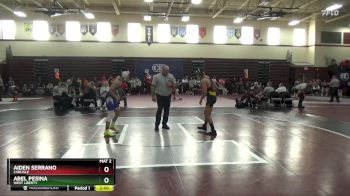 132 lbs Round 1 - Aiden Serrano, Carlisle vs Abel Pesina, West Liberty